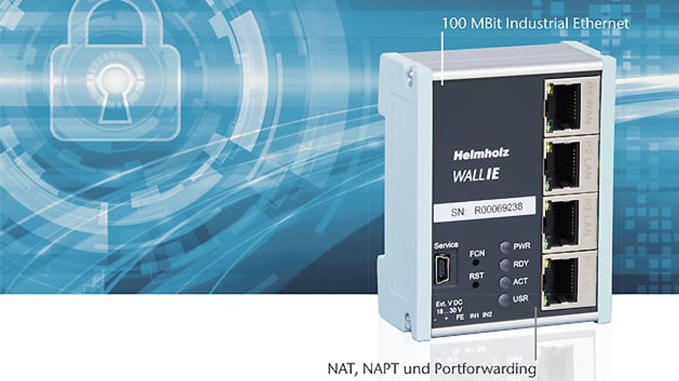 36 Industrial Ethernet Bridge und Firewall Wall IE von Systeme Helmholz 36 Industrial Ethernet Bridge und Firewall Wall IE von Systeme Helmholz