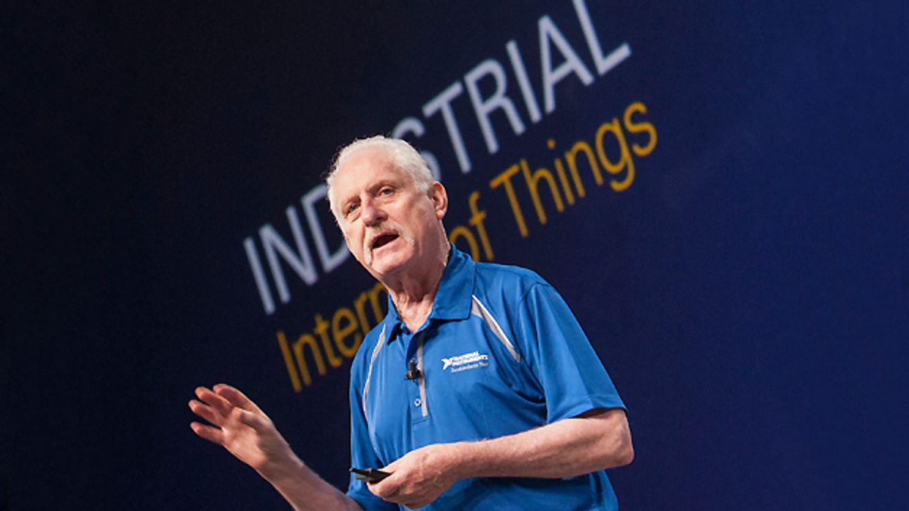 Dr. James Truchard, CEO von National Instruments, auf der NI-Week 2014