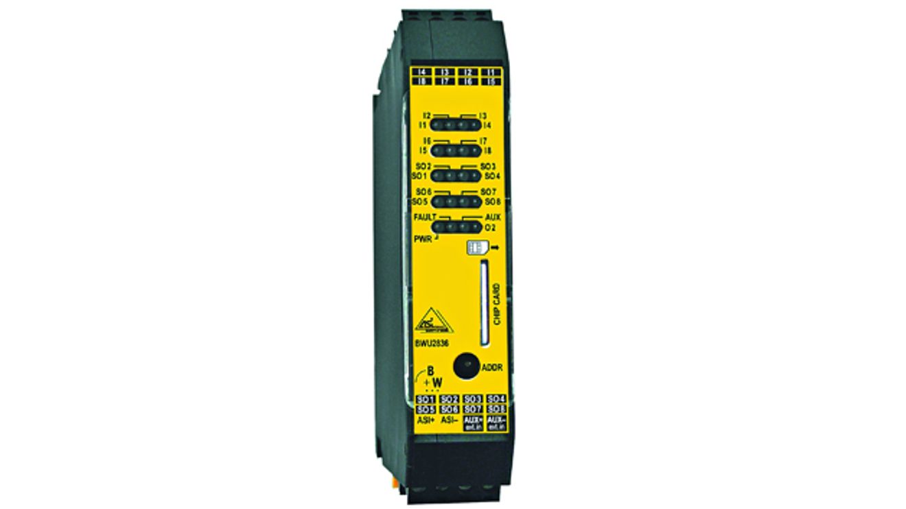 AS-i Safety Ausgangsmodul BWU2836 von Bihl+Wiedemann