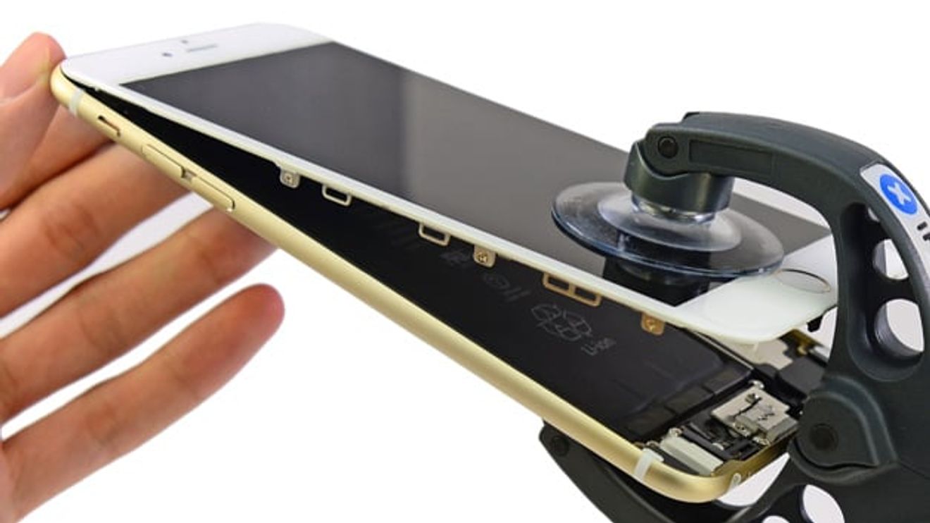 Apples iPhone 6 Plus geknackt Apples iPhone 6 Plus geknackt