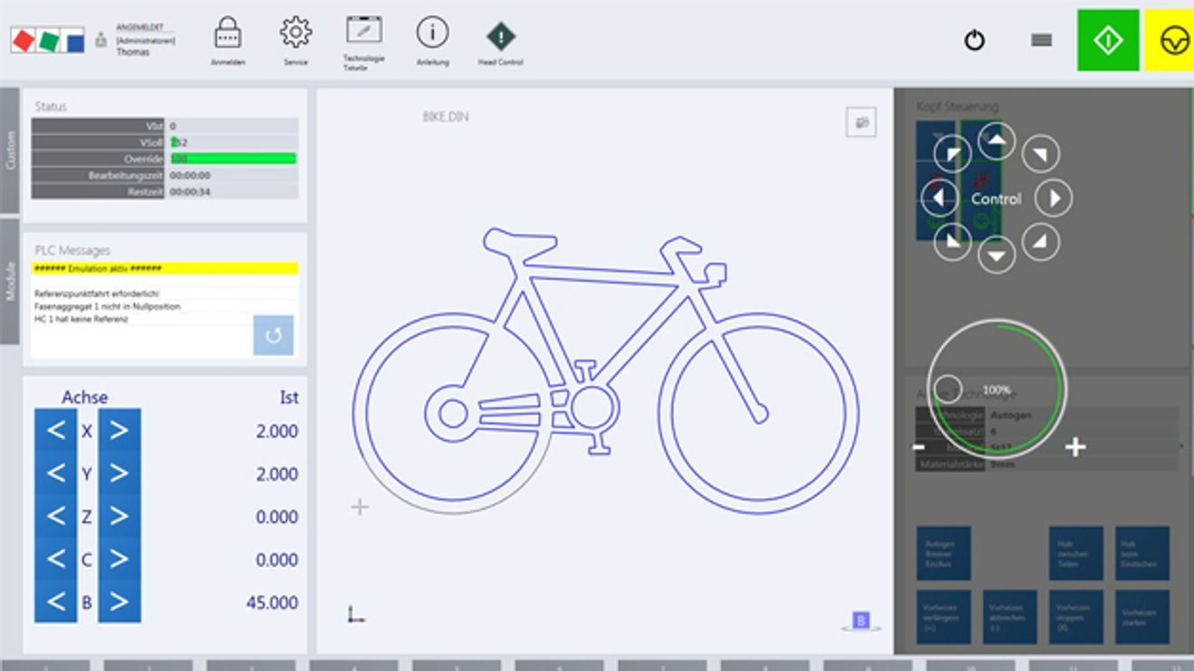 HMI Frameworks E°Tools von Eckelmann HMI Frameworks E°Tools von Eckelmann