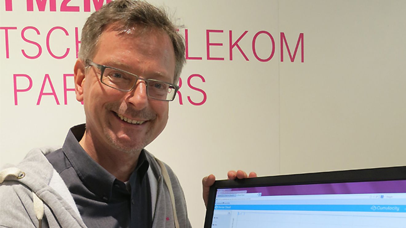 Hans-Martin Lichtenthälter von der Deutschen Telekom