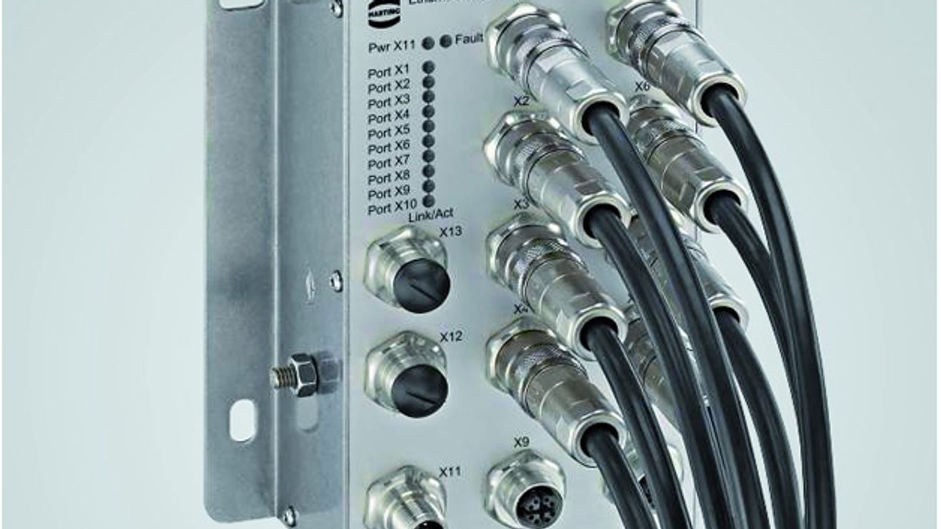 Ethernet Switche Ha VIS 4100 von Harting Ethernet Switche Ha VIS 4100 von Harting