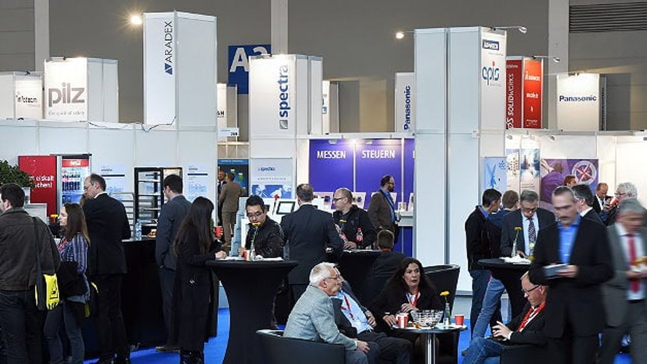 Auf der »all about automation friedrichshafen« im vergangenen Jahr Auf der »all about automation friedrichshafen« im vergangenen Jahr