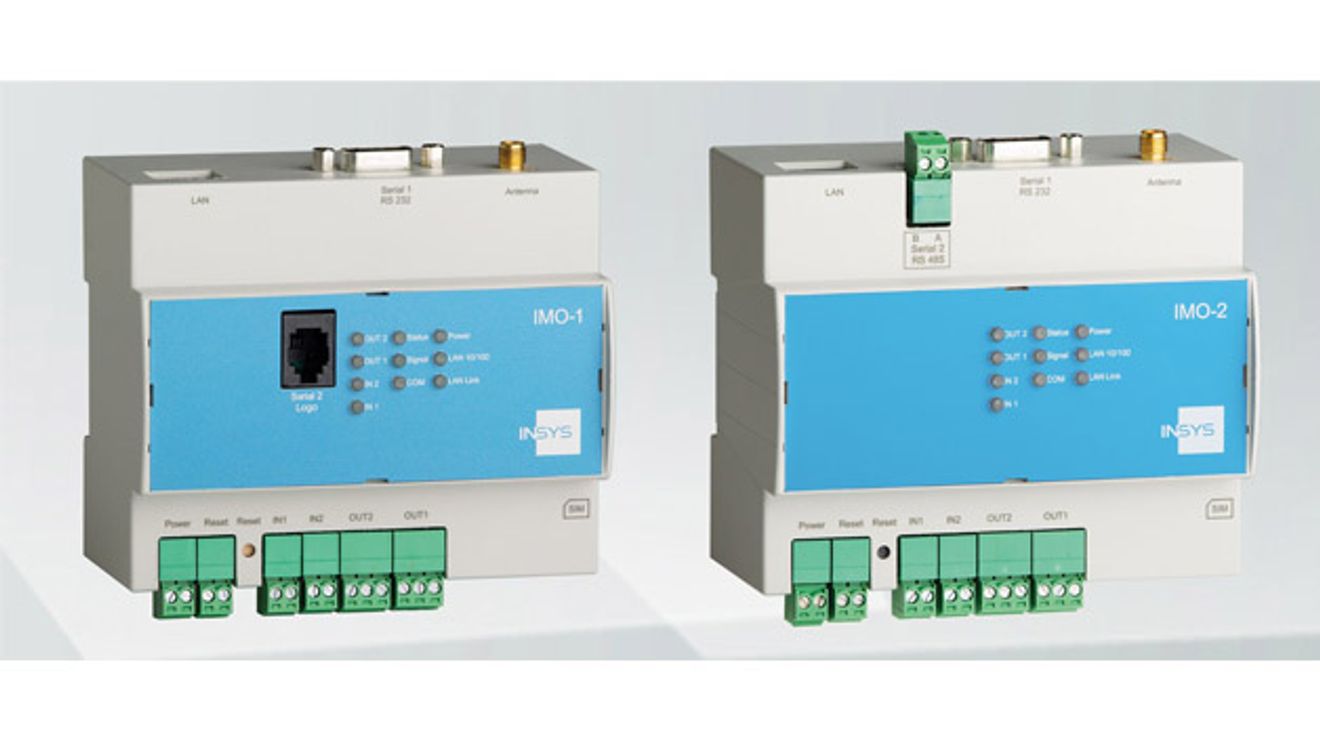 GPRS-Störmelder der Baureihe Imo von Insys icom GPRS-Störmelder der Baureihe Imo von Insys icom