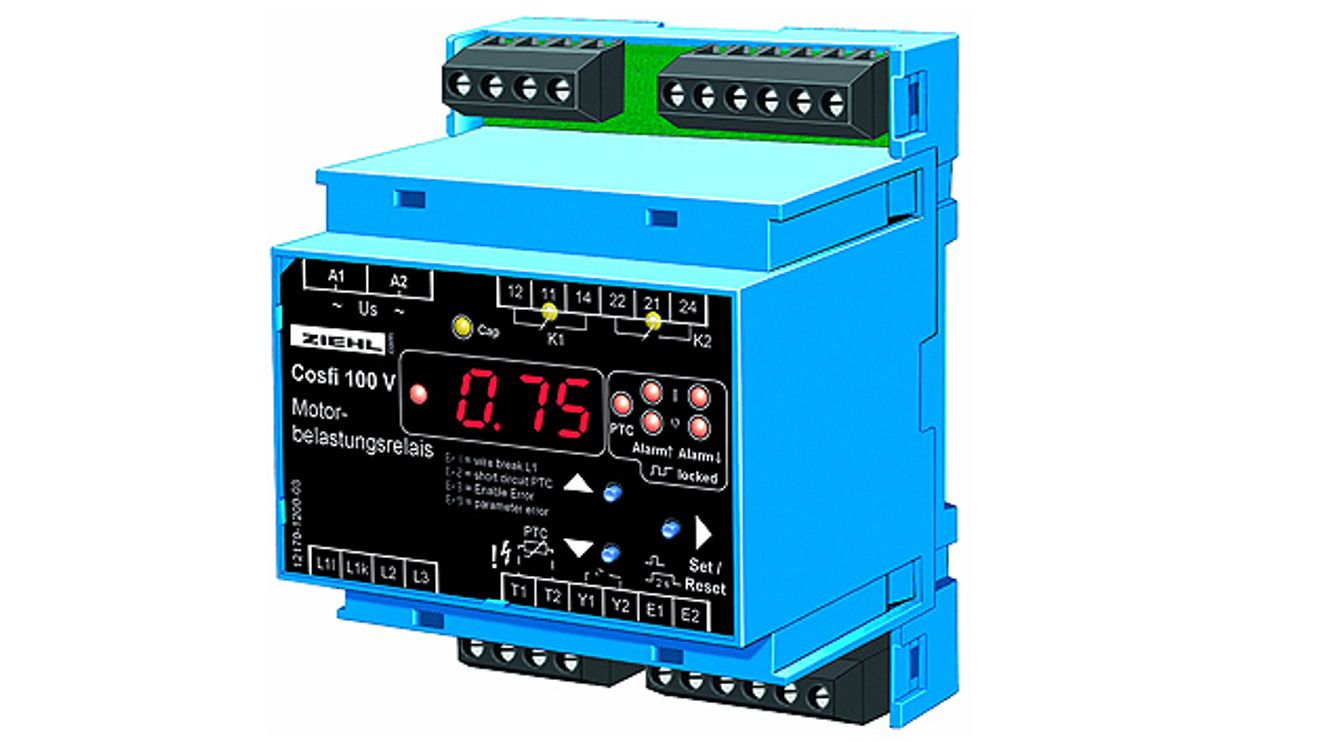 Stromrichtungsrelais COSFI100V von Ziehl industrie-elektronik