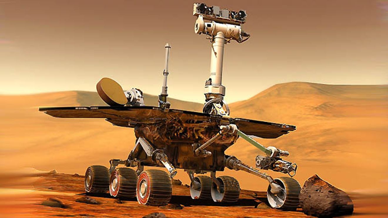 Opportunity auf dem Mars Opportunity auf dem Mars