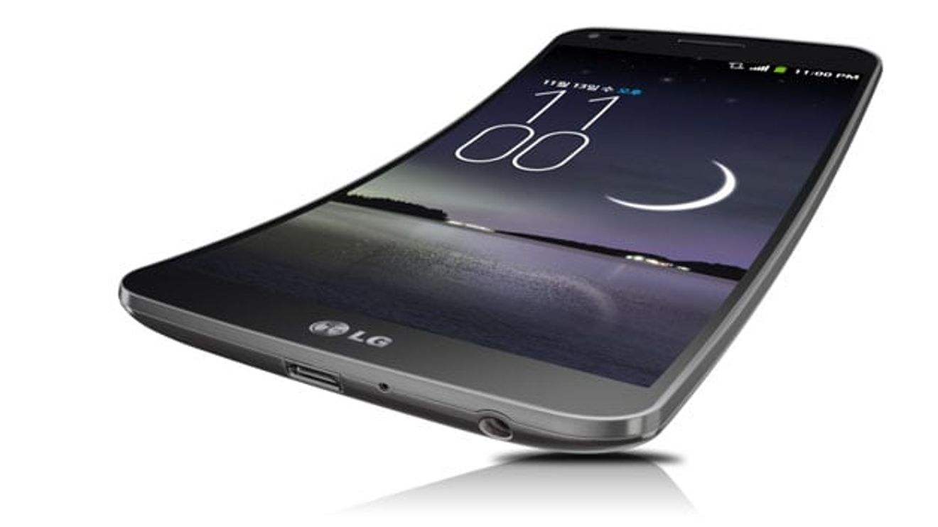 Das LG Flex lässt sich leicht biegen, mehr geht nocht nicht. Das liegt aber nicht am Display selbst sondern daran, dass noch ein Schutzglas benötigt wird. Dazu kommen weitere, noch recht starre Komponenten wie der Akku. Das LG Flex lässt sich leicht biegen, mehr geht nocht nicht. Das liegt aber nicht am Display selbst sondern daran, dass noch ein Schutzglas benötigt wird. Dazu kommen weitere, noch recht starre Komponenten wie der Akku.