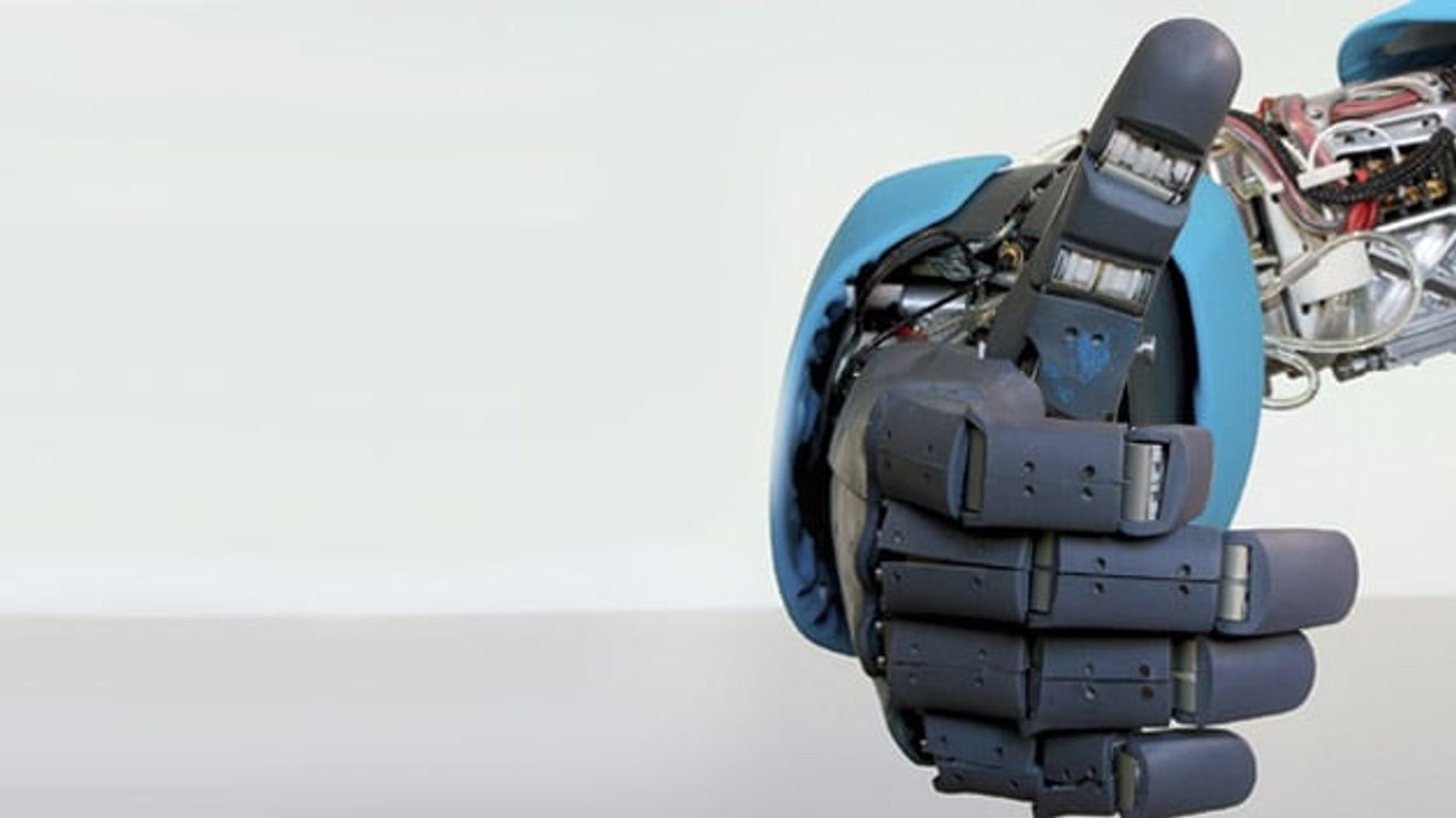 Hand eines Serviceroboters Hand eines Serviceroboters