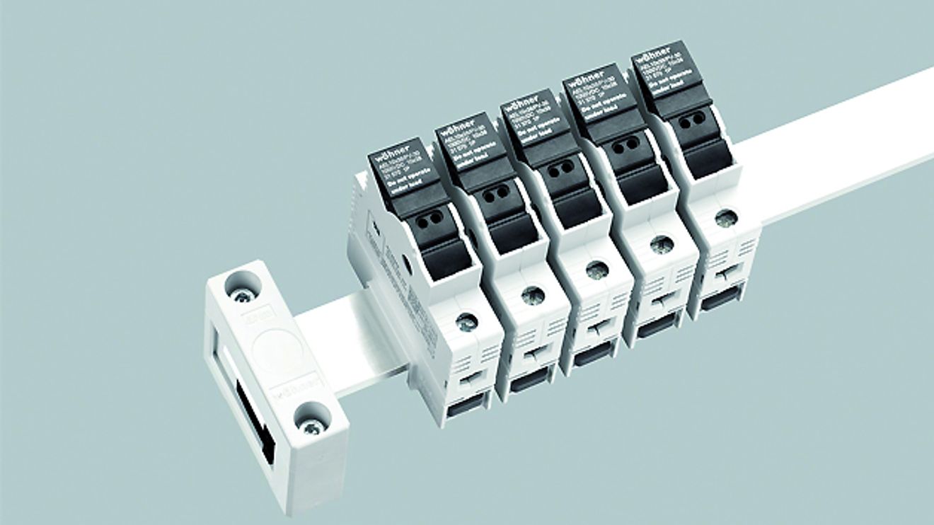 Sicherungshalter Ambus EasyLiner von Wöhner Sicherungshalter Ambus EasyLiner von Wöhner