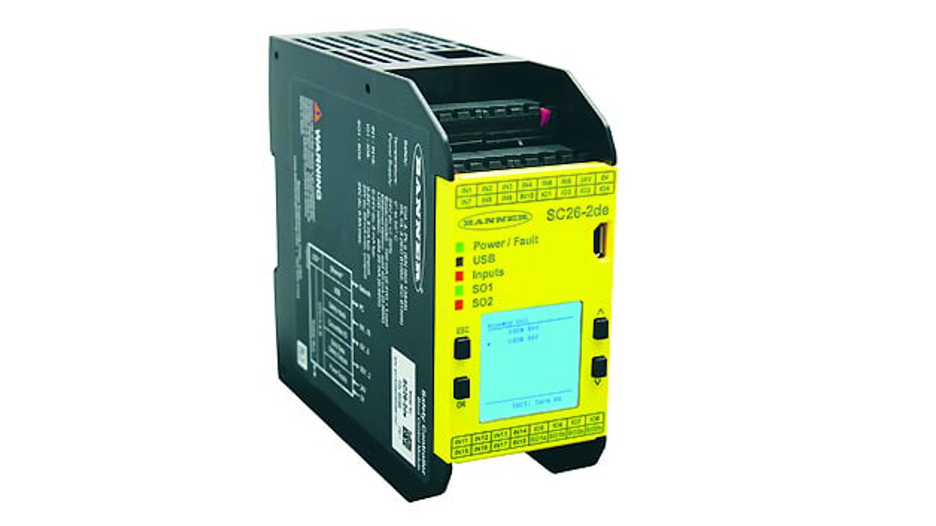 Sicherheitscontroller SC26 2 von Turck