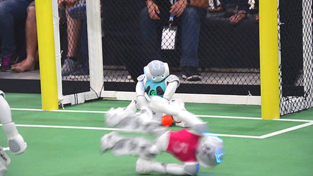 Torhüterqualitäten beim RoboCup 2014 Torhüterqualitäten beim RoboCup 2014