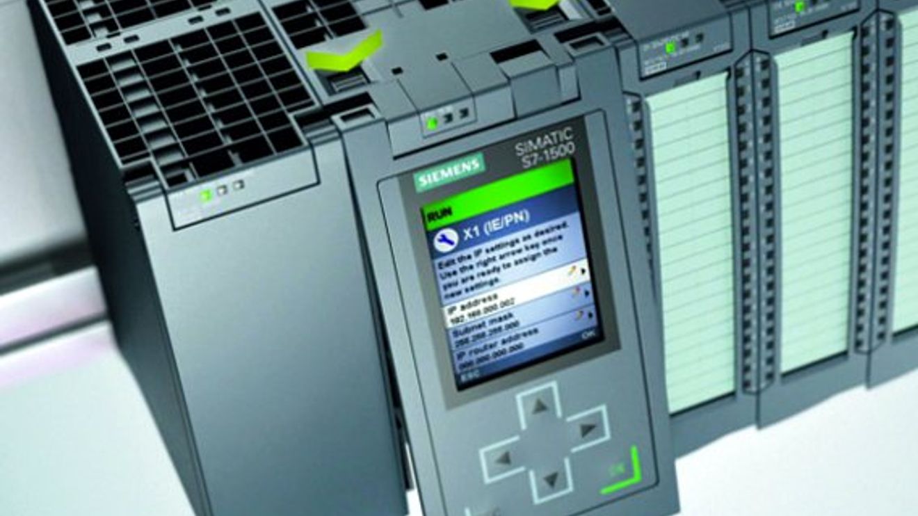 Siemens, Simatic S7 1500, CPU mit abnehmbarem Frontdisplay, Bild 2 Siemens, Simatic S7 1500, CPU mit abnehmbarem Frontdisplay, Bild 2