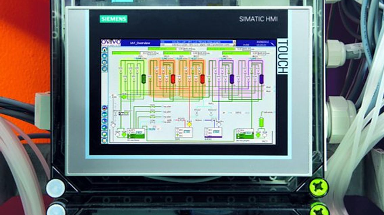 Siemens, HMI Lösung für Wasseraufbereitung