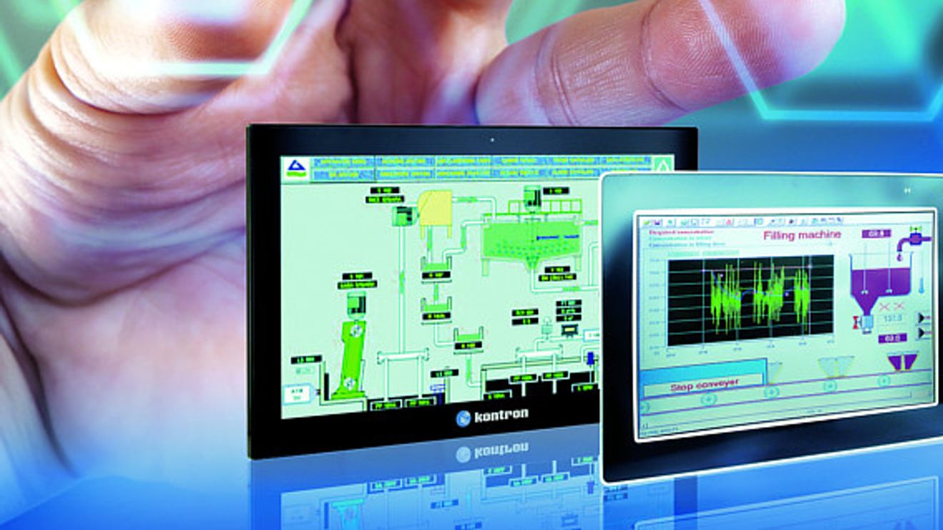 Kontron, Touch Bedienung im Industriealltag Kontron, Touch Bedienung im Industriealltag
