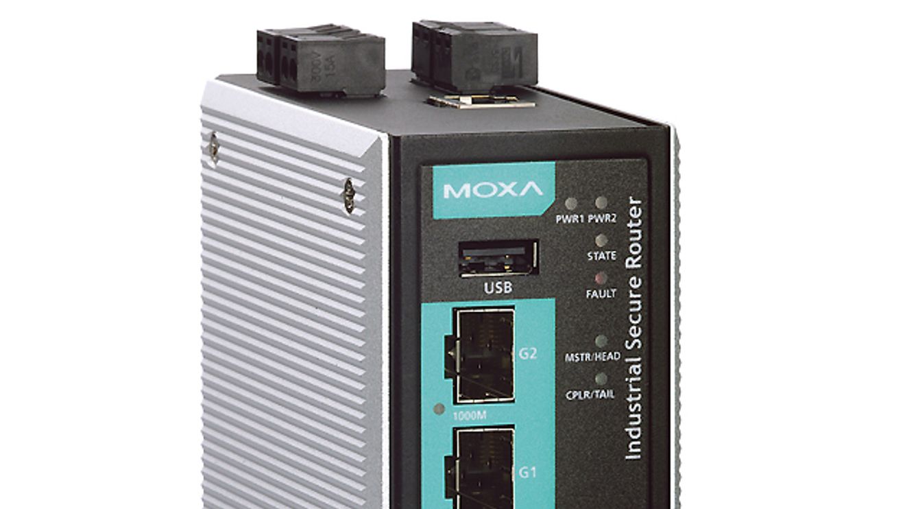 Moxa Europe, Multiport Secure Router EDR 810, neu 