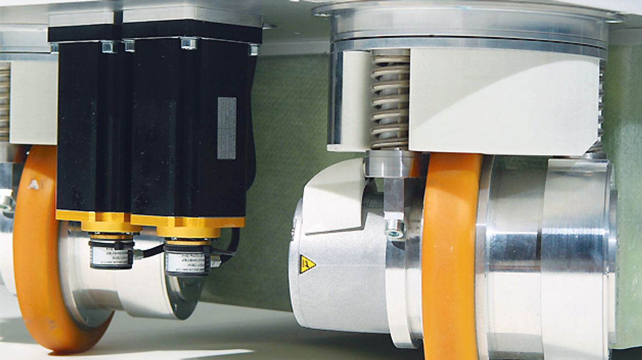 flexible Radmodule entwickelt am Fraunhofer IPA