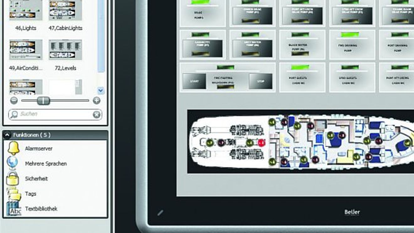 Beijer, moderne HMI Lösungen, Projekt Explorer, Bild4 Beijer, moderne HMI Lösungen, Projekt Explorer, Bild4