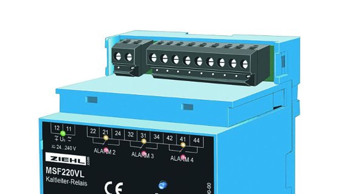 Ziehl, Kaltleiter Relais MSF220VI Ziehl, Kaltleiter Relais MSF220VI