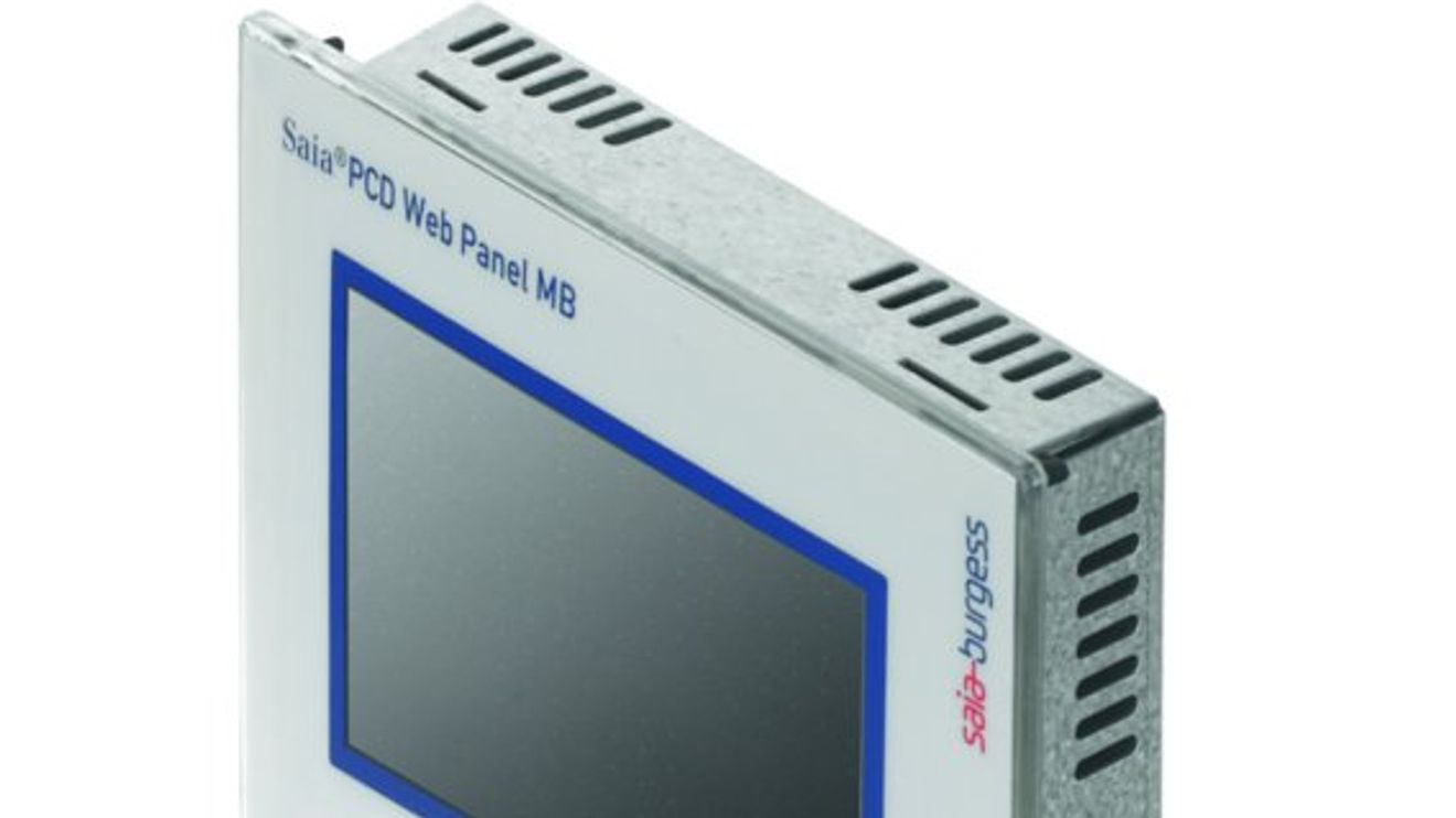 Saia Burgess, Web Panel 5 Zoll TFT WVGA Display 