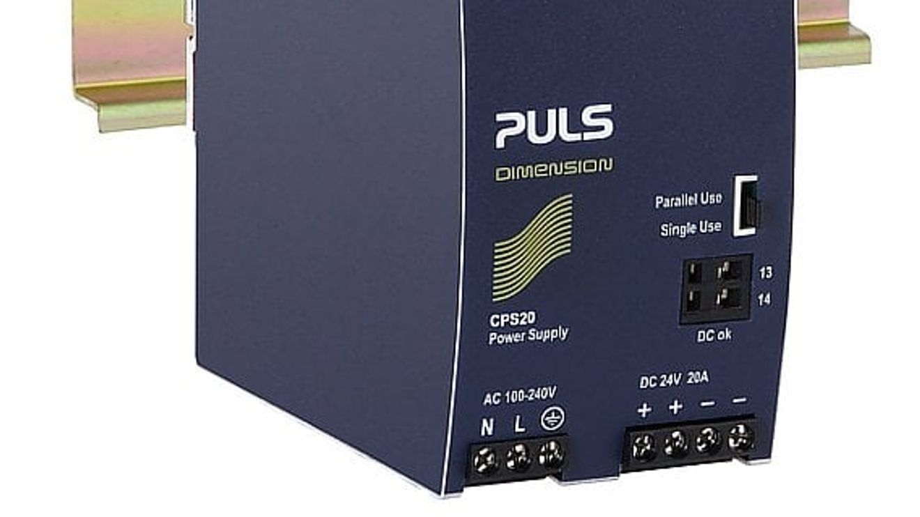 Das Netzgerät CPS20 von Puls Das Netzgerät CPS20 von Puls