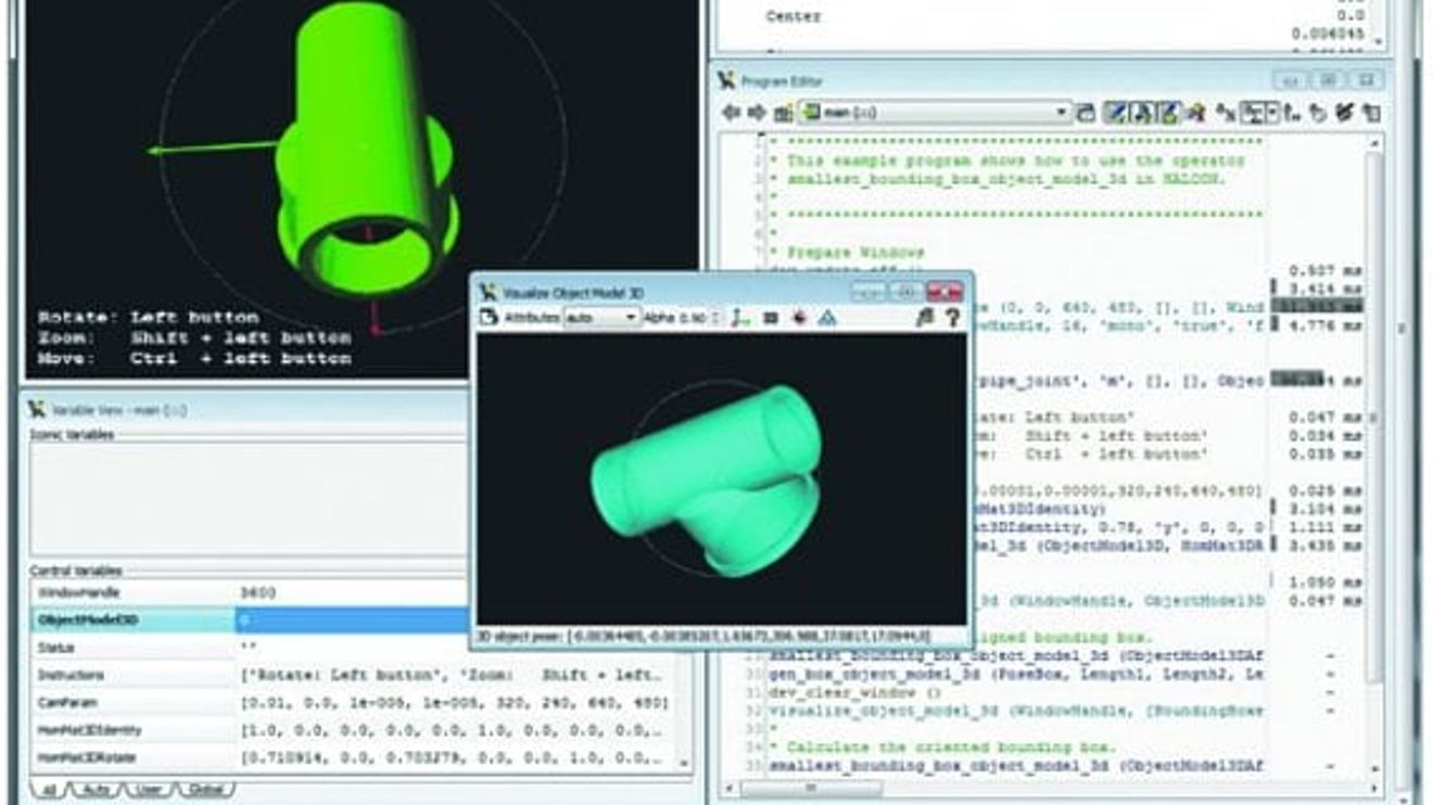 MVTec, Bildverarbeitungssoftware Halcon 11