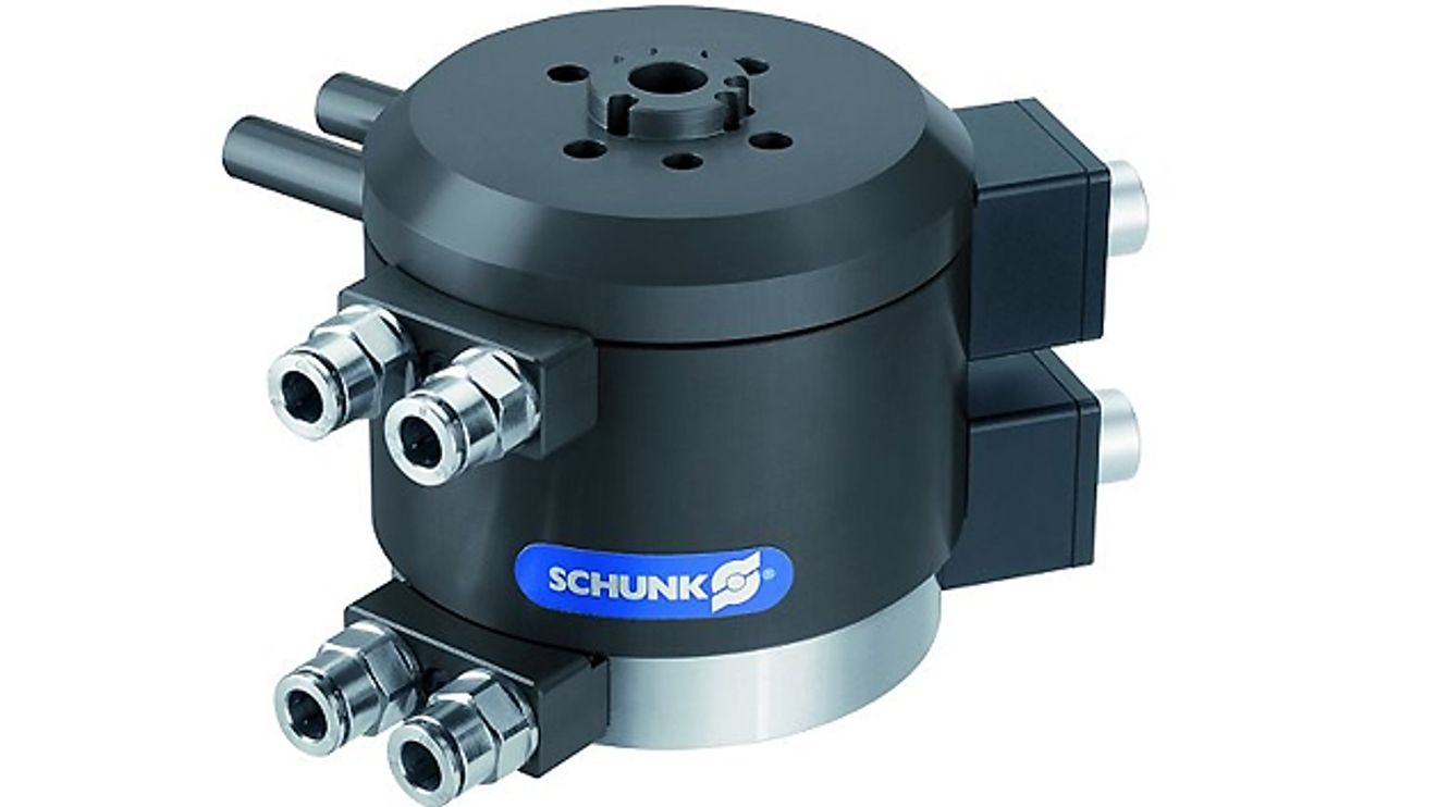 Pneumatisch elektrische Drehdurchführung DDF I von Schunk