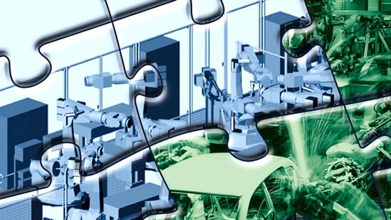 Schmuckbild, Produktion, Puzzle