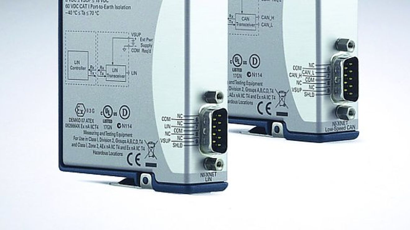 National Instruments, Schnittstellenmodule