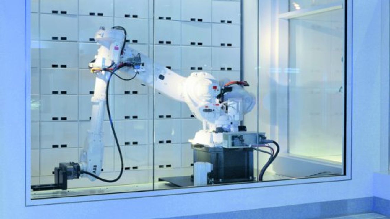 ABB Roboter IRB 6640 im Hotel ABB Roboter IRB 6640 im Hotel