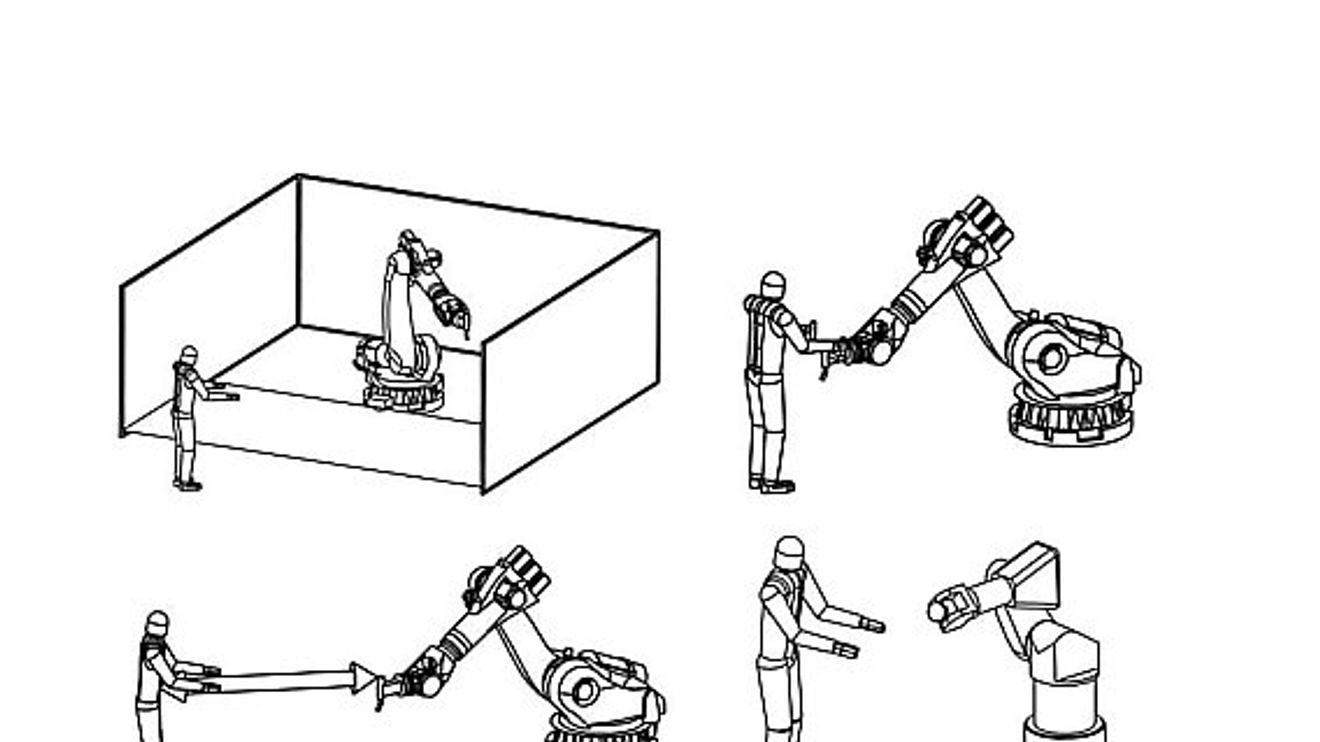 Fraunhofer, Mensch Roboter Kooperation, Bild2 Fraunhofer, Mensch Roboter Kooperation, Bild2
