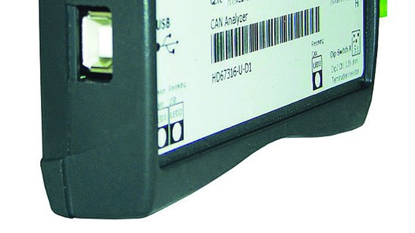 Wachendorff, Analyzer Serie HD67316 mit PC-Schnittstelle