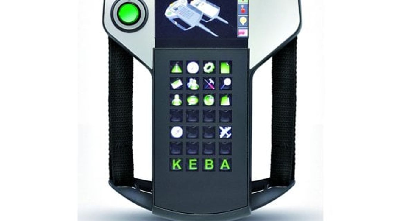 Keba, Handbediengerät der KeTop 120 Serie Keba, Handbediengerät der KeTop 120 Serie
