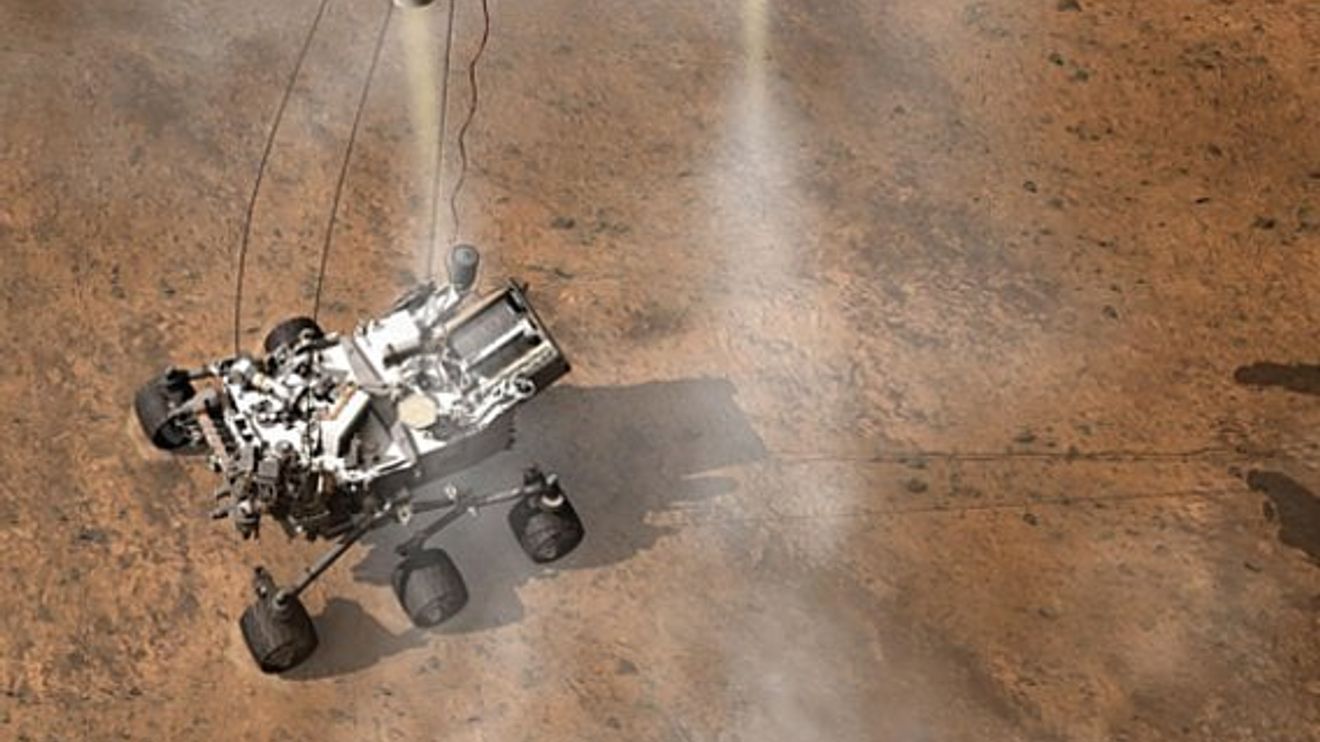Landung auf dem Mars Landung auf dem Mars