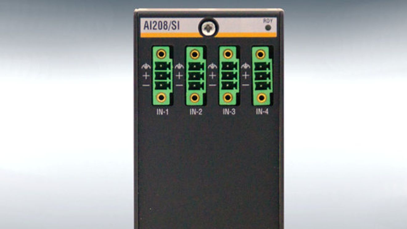 Bachmann electronic, Strom-Eingangsmodul AI208/SI Bachmann electronic, Strom-Eingangsmodul AI208/SI