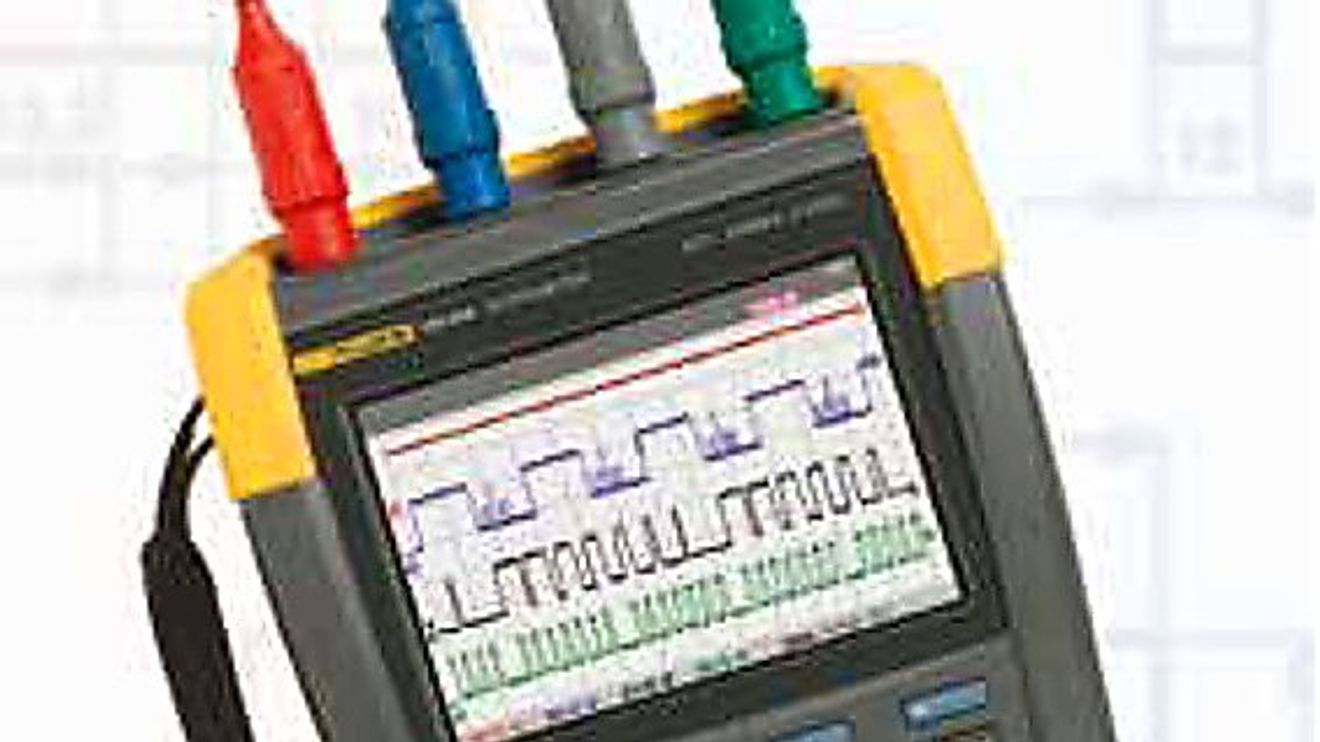 Distrelec Schuricht, ScopeMeter Serie Fluke 190 II Oszilloskop Distrelec Schuricht, ScopeMeter Serie Fluke 190 II Oszilloskop
