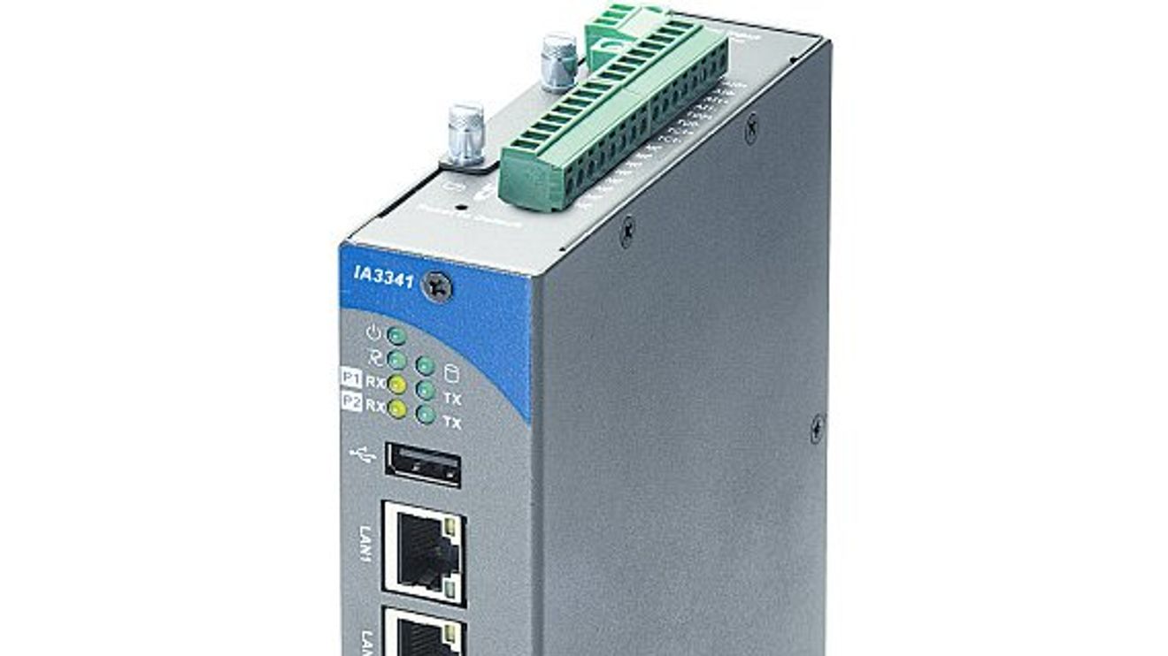 Moxa, Hutschienen-PC IA3341