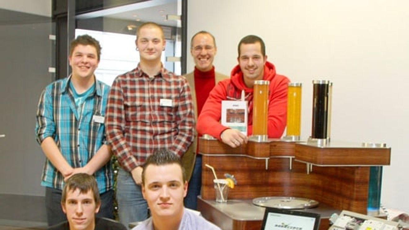 Siegerteam des Berufskollegs Düren