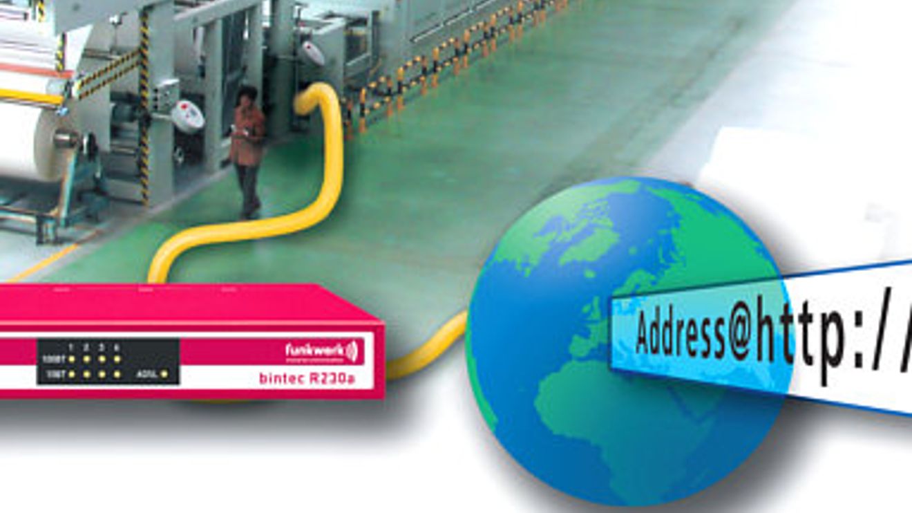 Fernwartung: Internet anstelle klassischer Modem-Verbindung Fernwartung: Internet anstelle klassischer Modem-Verbindung