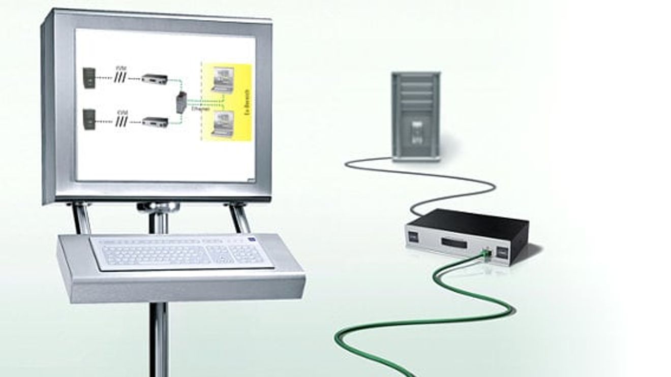 Bedien und Beobachten im Ex-Bereich: Thin-Client-Konzepte machen KVM-Boxen Druck