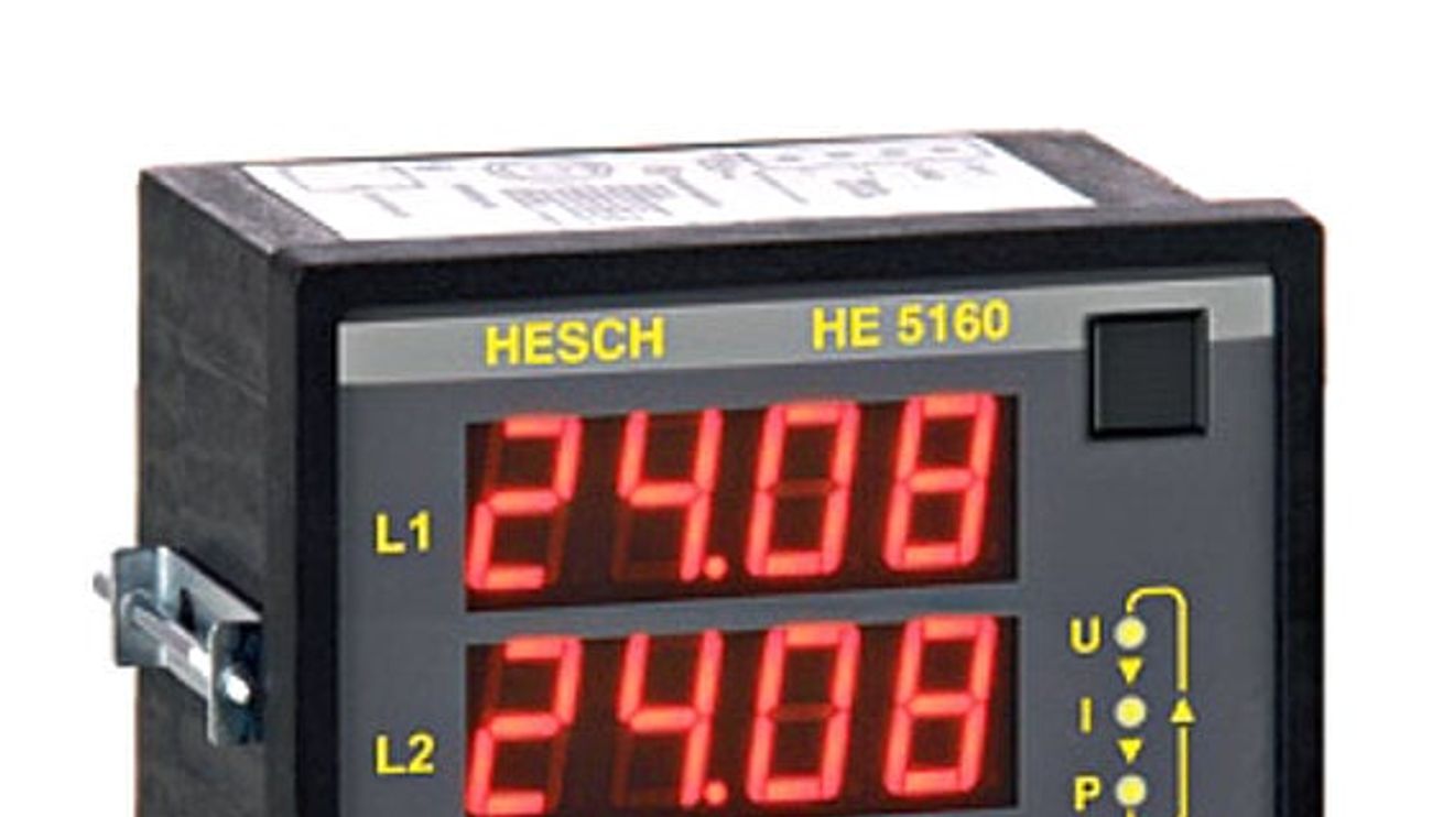 Hesch Schröder, Messgerät HE 5160 für Drehstromnetze