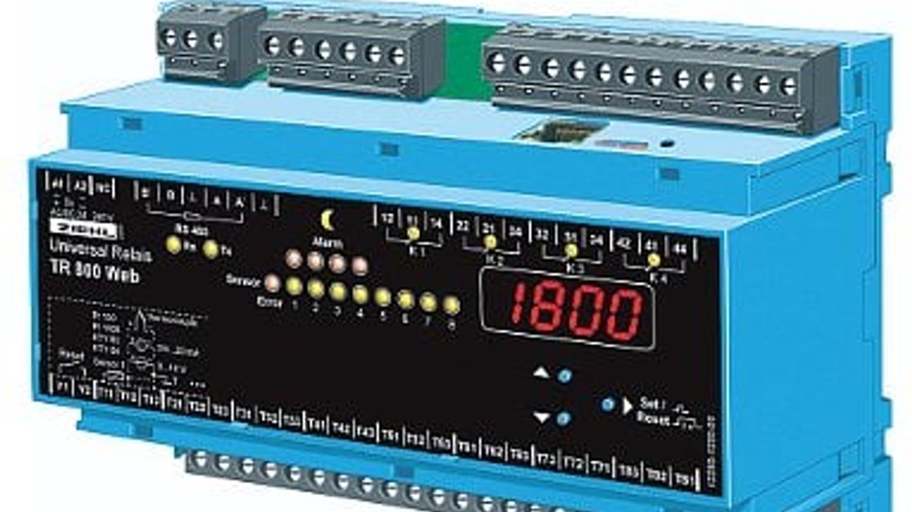 Ziehl, Universalrelais TR800 Web Ziehl, Universalrelais TR800 Web