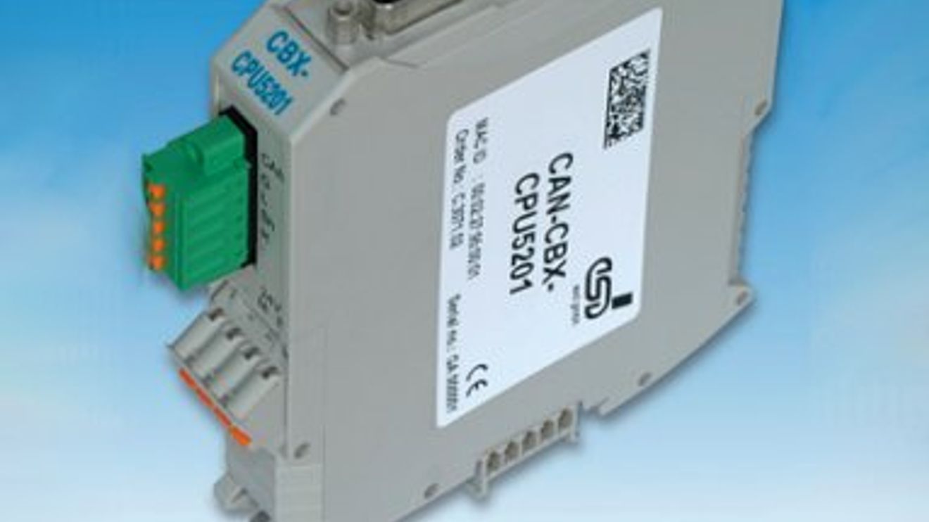 esd, Prozessor-Modul mit Inrailbus