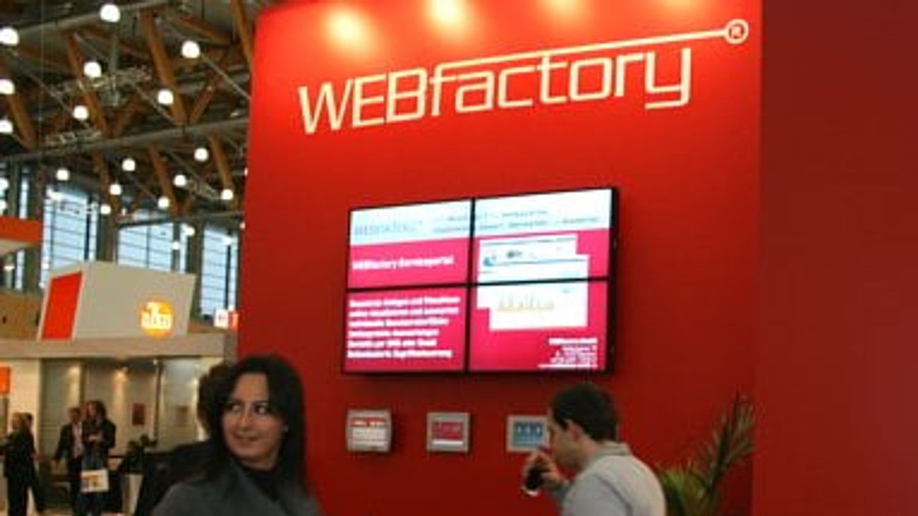Webfactory, Messestand, SPS/IPC/Drives 2009 Webfactory, Messestand, SPS/IPC/Drives 2009