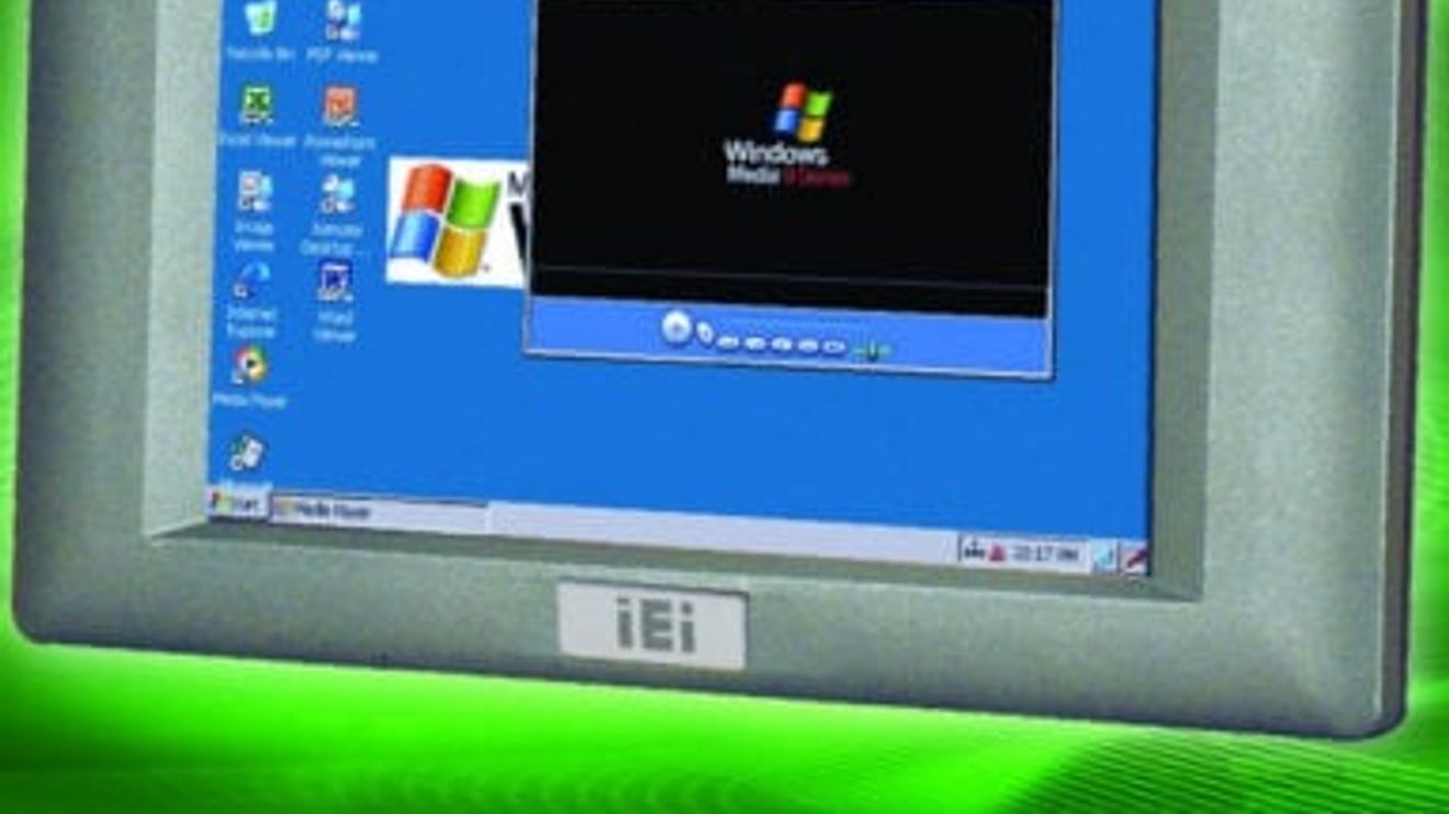 Touch-Panels: Mit vorinstalliertem Windows CE Touch-Panels: Mit vorinstalliertem Windows CE