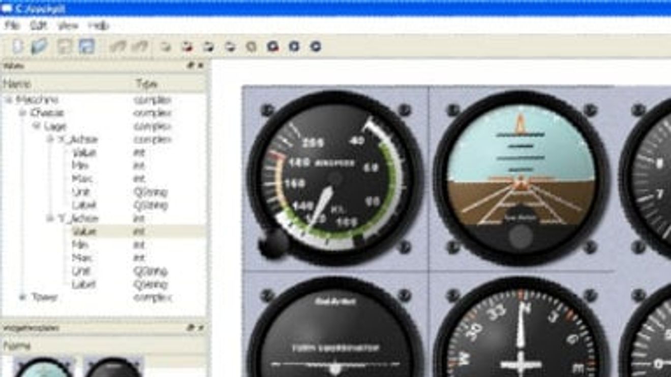 Software: Grafische Bedienoberflächen flink erstellt Software: Grafische Bedienoberflächen flink erstellt
