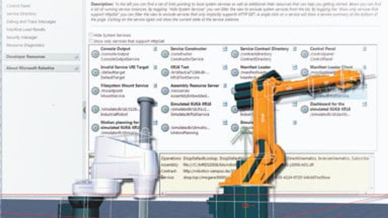 Roboter-Programmierung: Das Potential des Microsoft Robotics Developer Studio Roboter-Programmierung: Das Potential des Microsoft Robotics Developer Studio