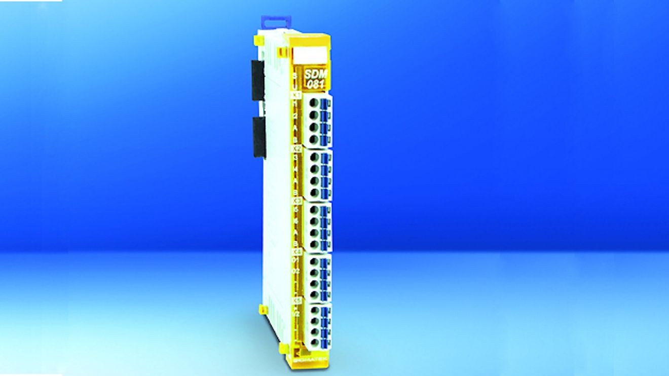 Digitales Mixmodul SDM 081 von Sigmatek Digitales Mixmodul SDM 081 von Sigmatek