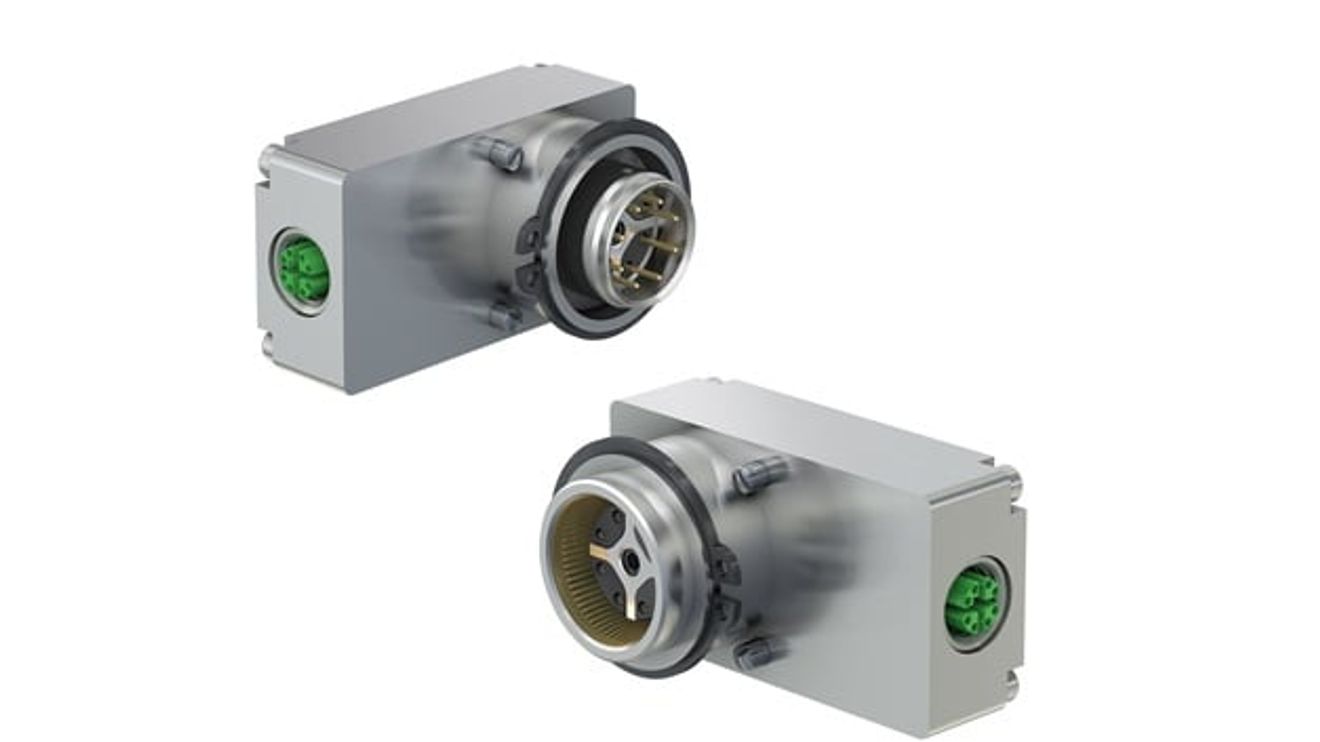 Gigabit Ethernet connector Giga-Dock10 from Stäubli Electrical Connectors Gigabit Ethernet connector Giga-Dock10 from Stäubli Electrical Connectors