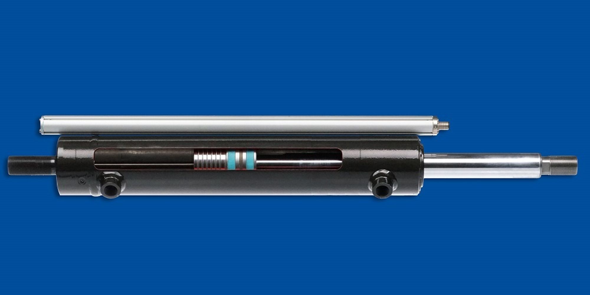 ASM has a sensor solution for hydraulic cylinders which, according to the supplier, considerably simplifies installation and maintenance: posichron EasyMount is an absolute, non-contact and wear-free displacement measuring system for measuring lengths of up to 5750 mm
